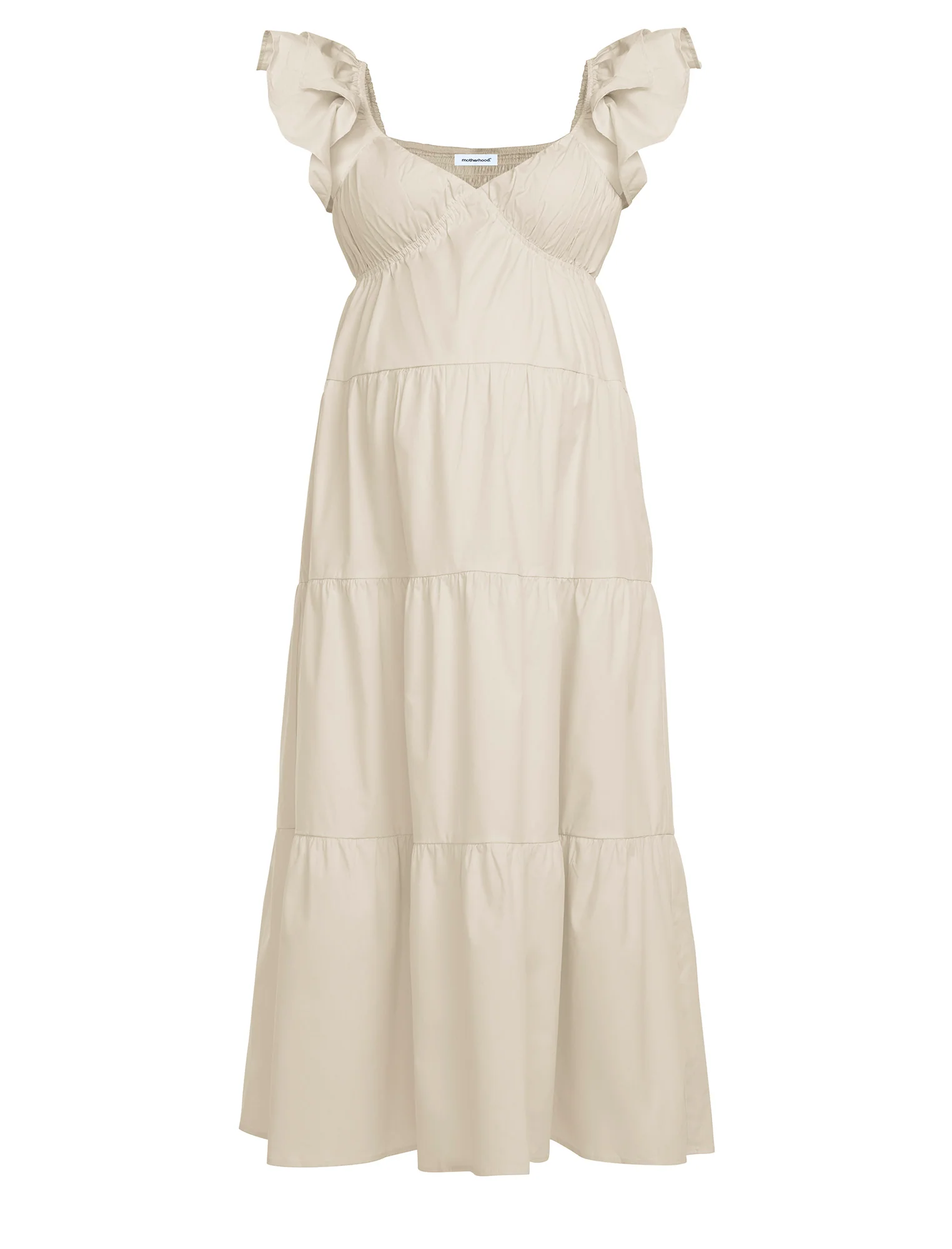 Empire Ruffle Sleeve Maxi Dress - Image 6