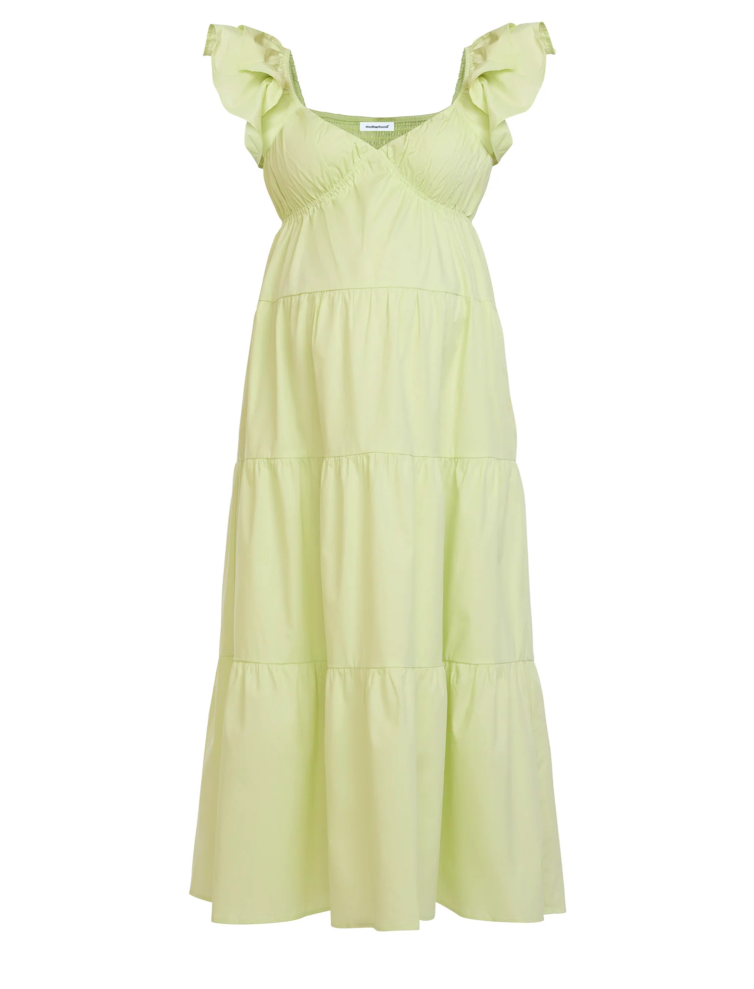 Empire Ruffle Sleeve Maxi Dress - Image 6