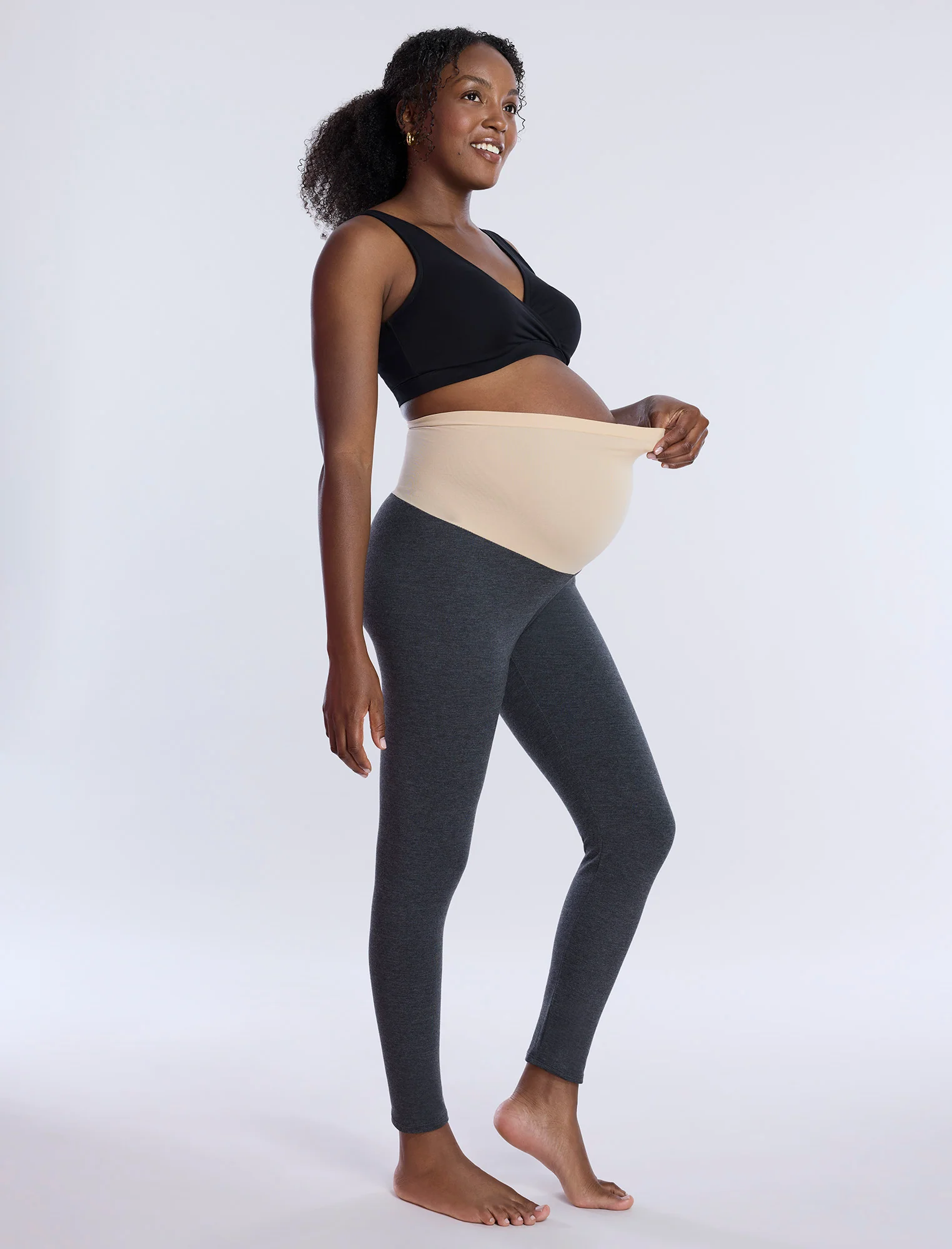 Essential Stretch Secret Fit Belly® Maternity Leggings - Image 5