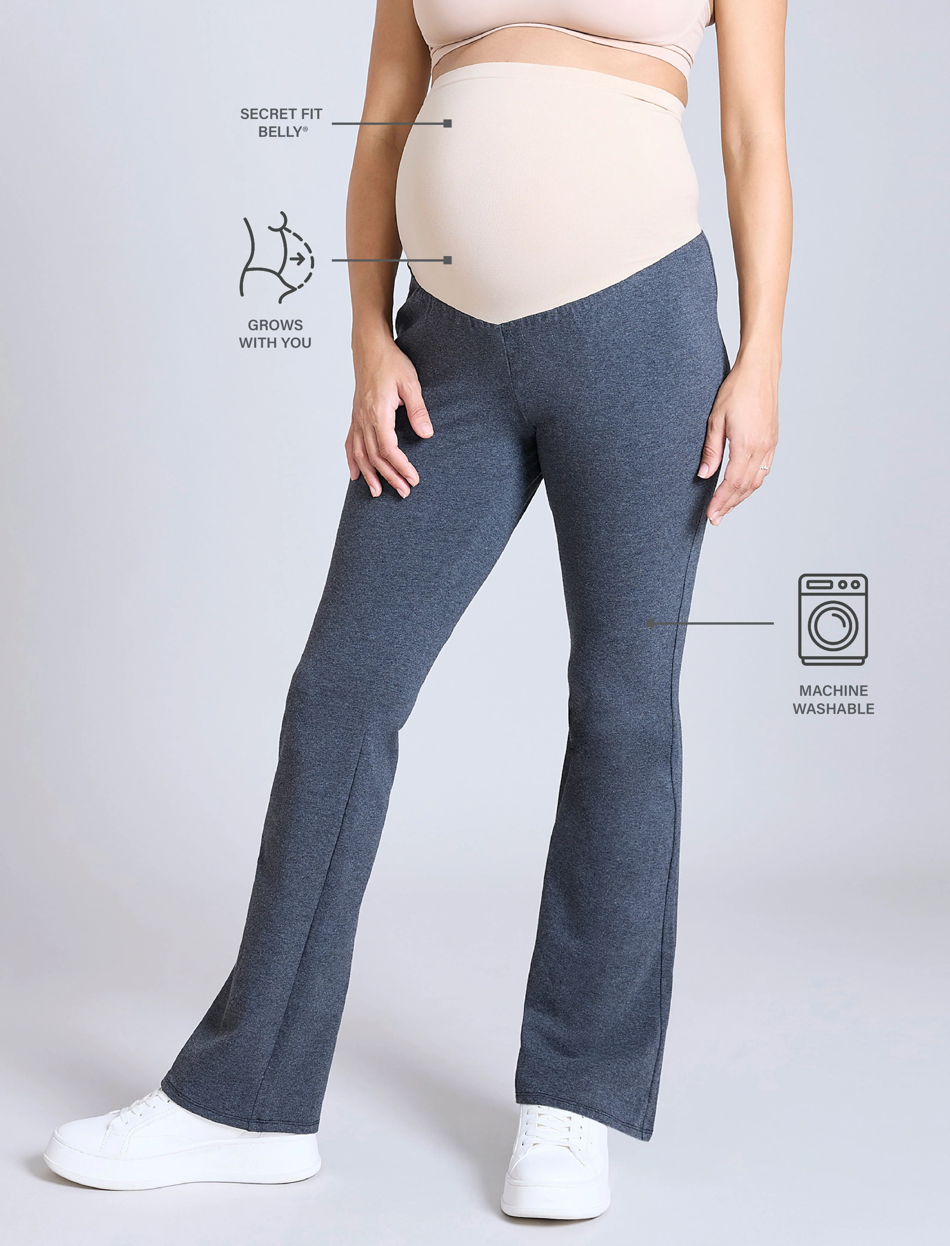 Secret Fit Belly® Essential Flare Legging - Image 8