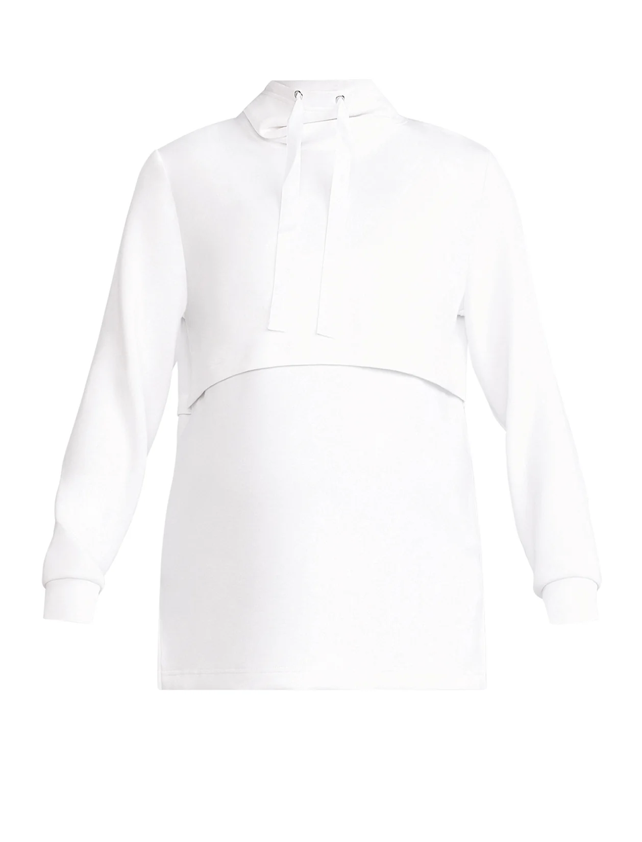 Funnel Neck Nursing Sweatshirt - Image 6