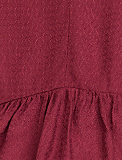 Long Sleeve Keyhole Blouse - Image 5