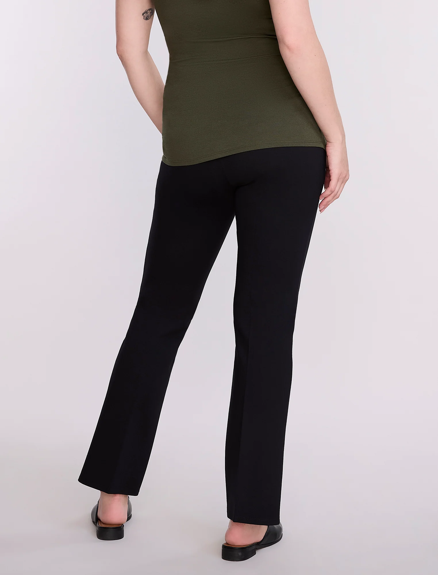 Maternity Ponte Flare Pant - Image 2