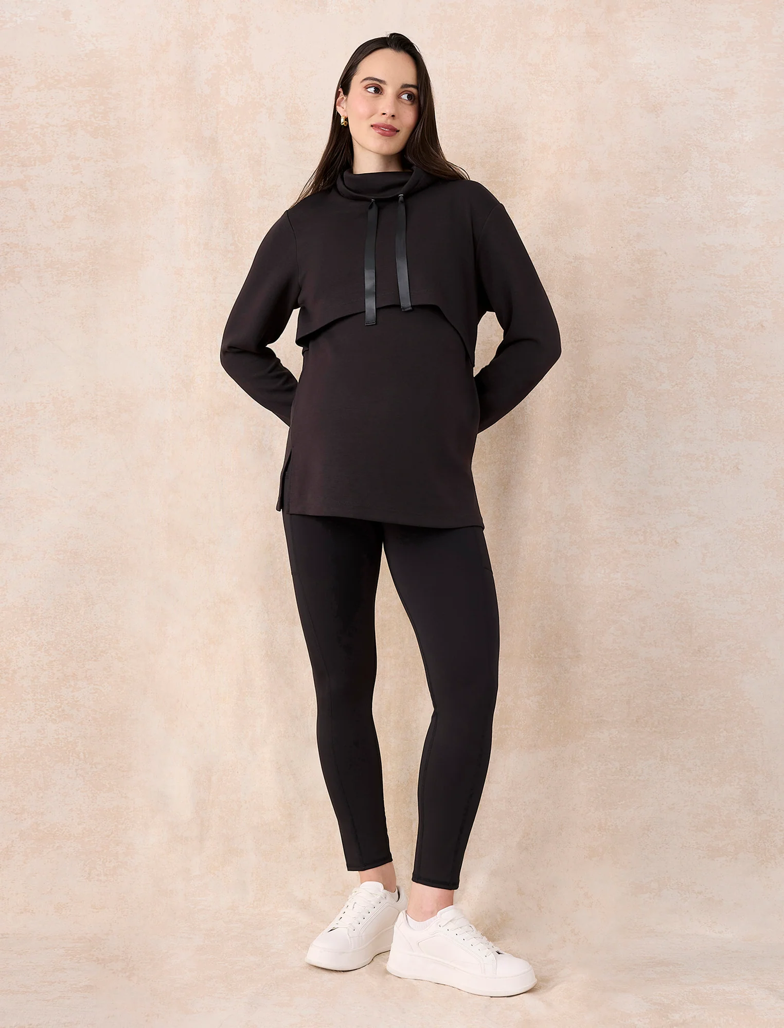 Maternity Seamed Active Legging - Image 7