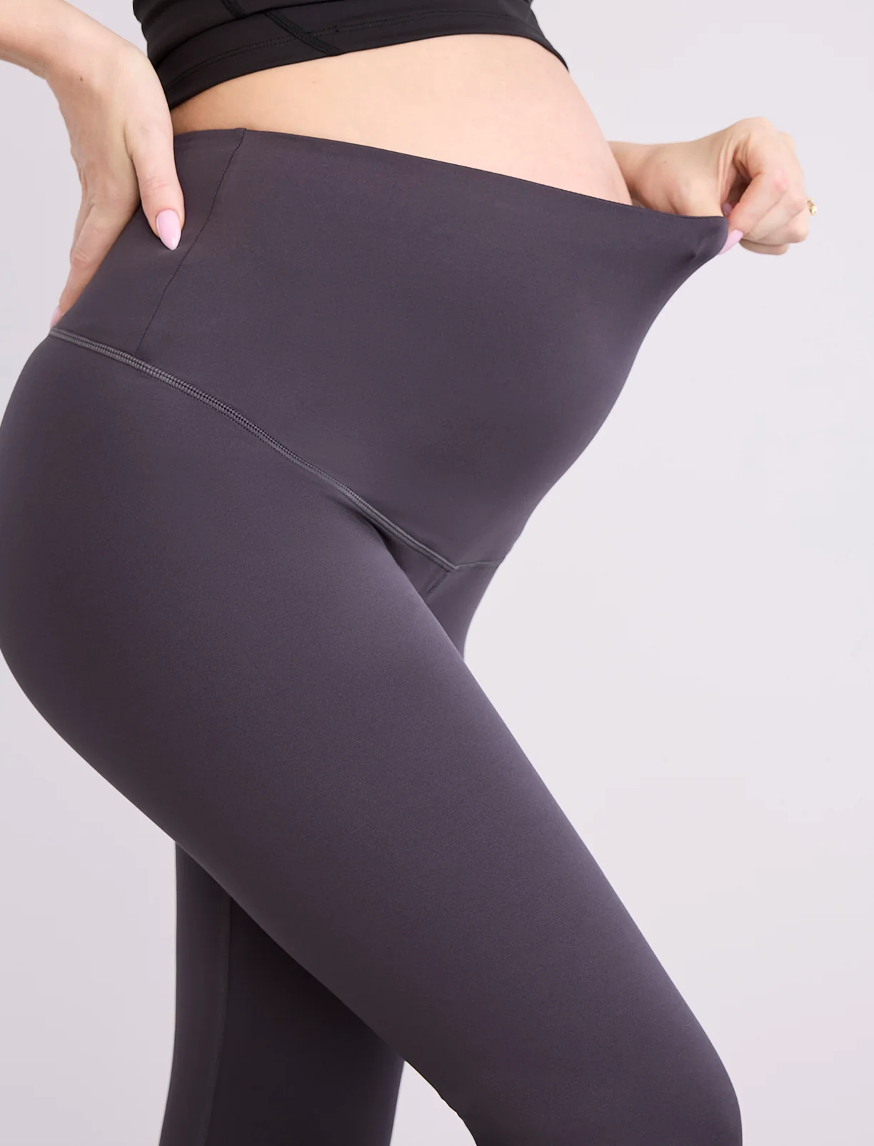 Maternity Seamed Active Legging - Image 4