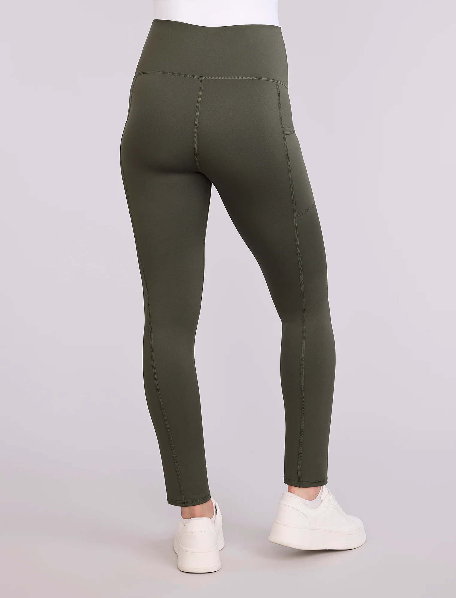 Maternity Seamed Active Pockets Legging - Image 2