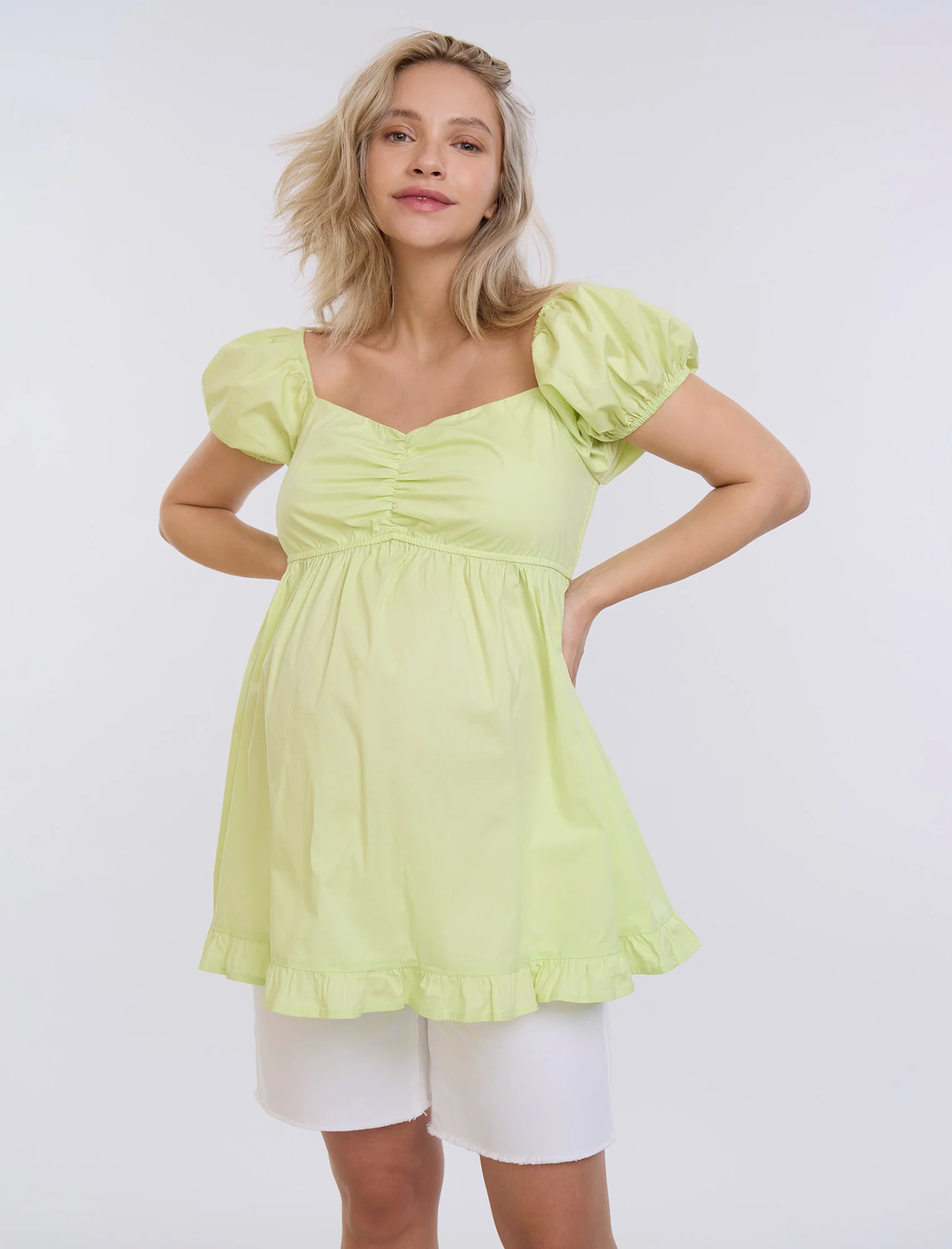 Off The Shoulder Ruched Top - Image 3