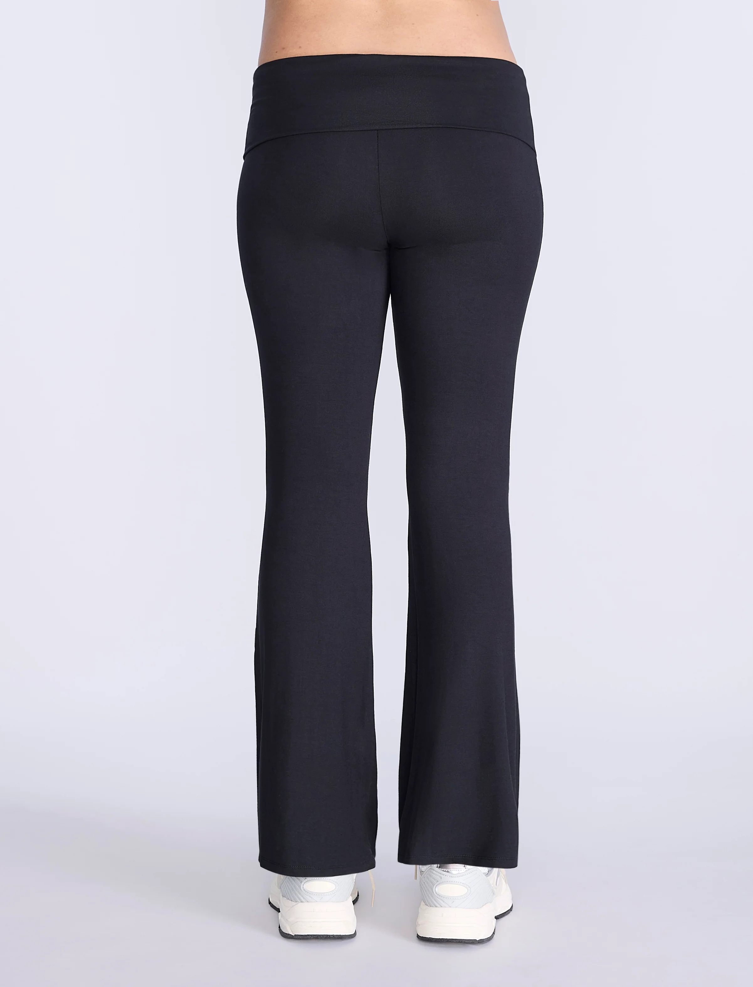 Roll Over Waist Flare Legging - Image 2