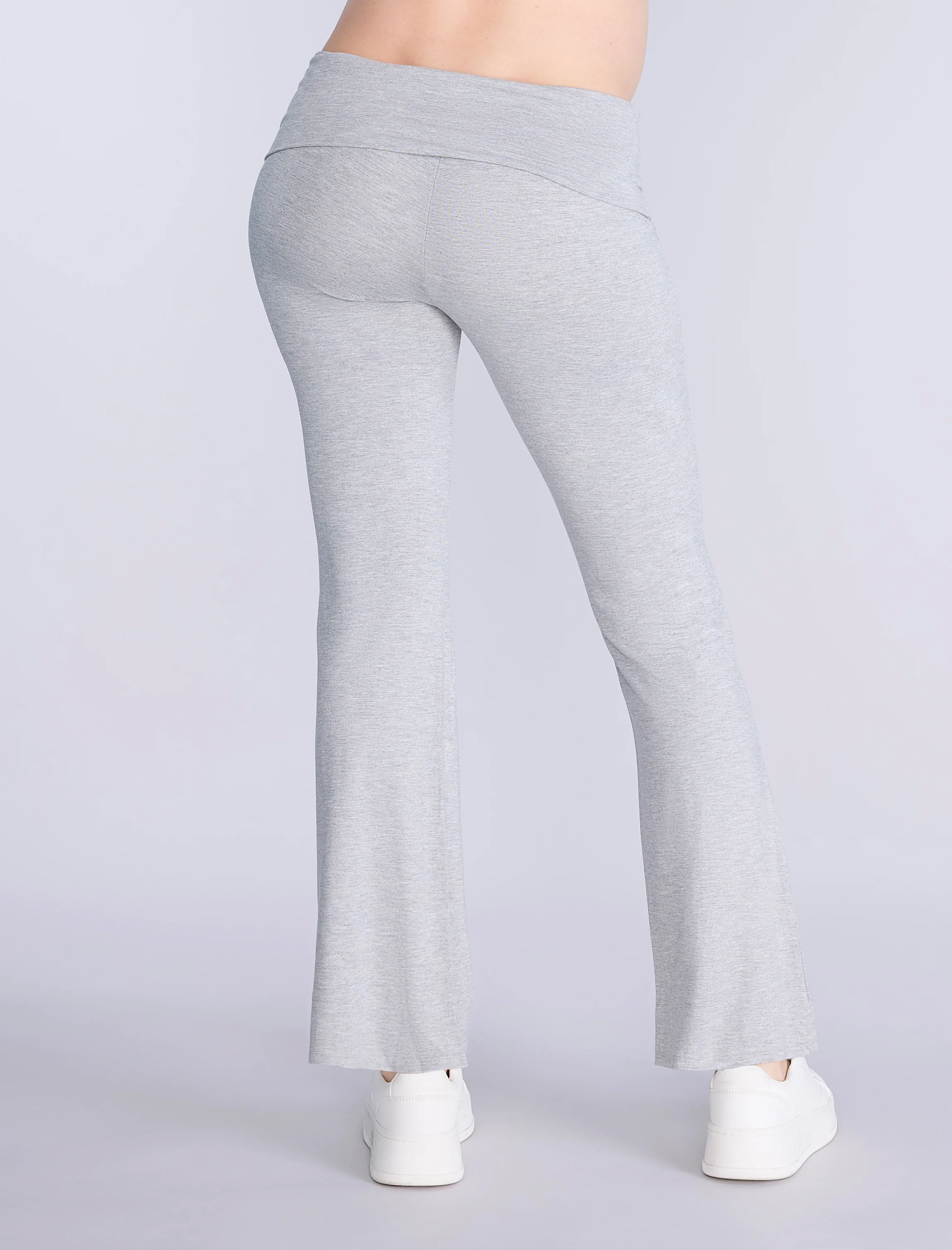 Roll Over Waist Flare Legging - Image 2