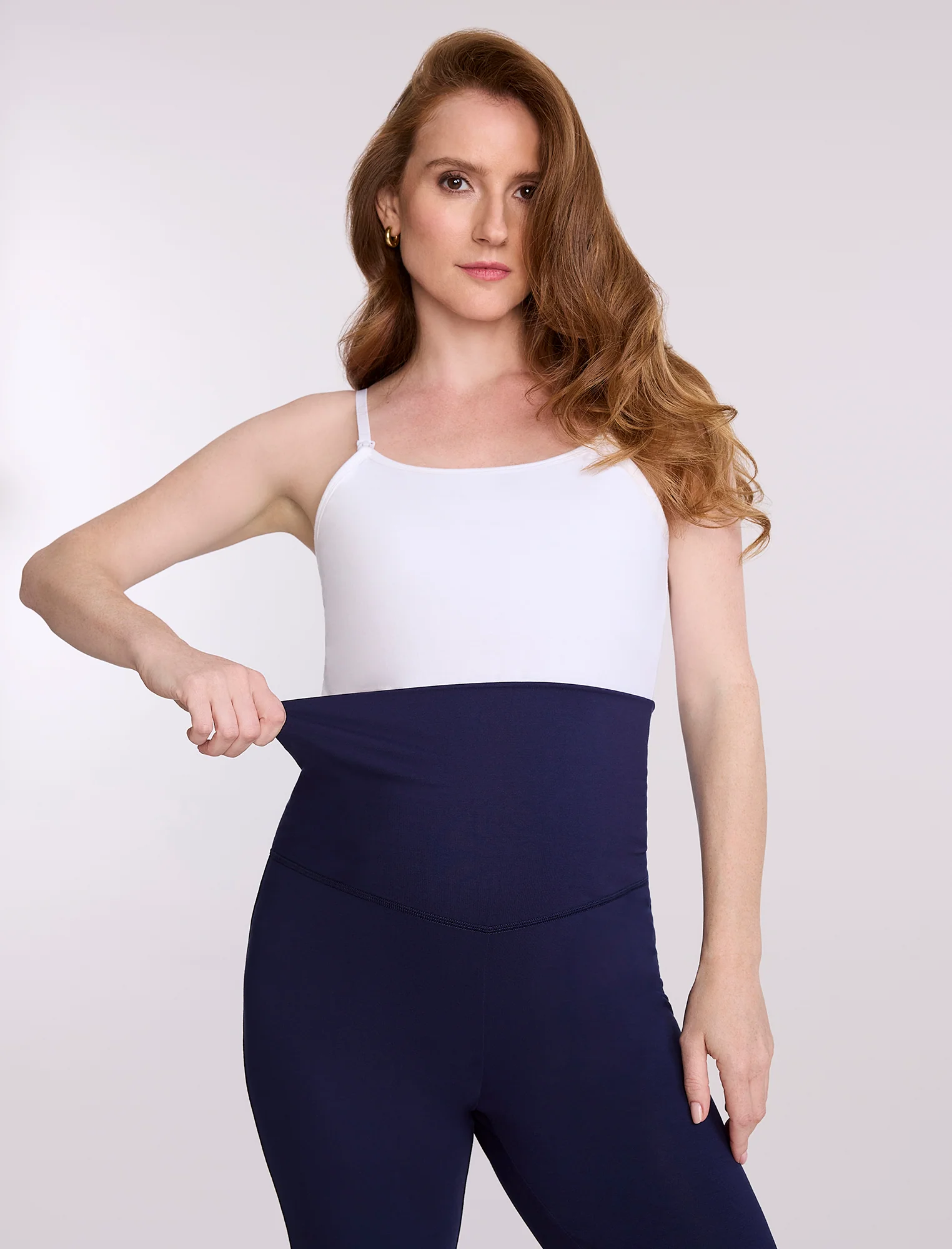 Roll Over Waist Flare Legging - Image 4