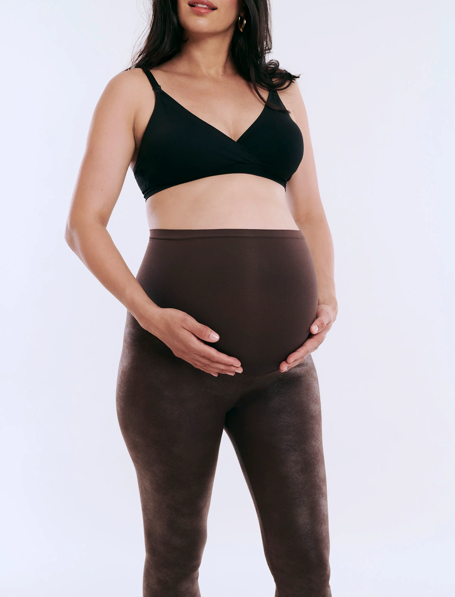 Secret Fit Belly® Coated Full Length Legging - Image 6