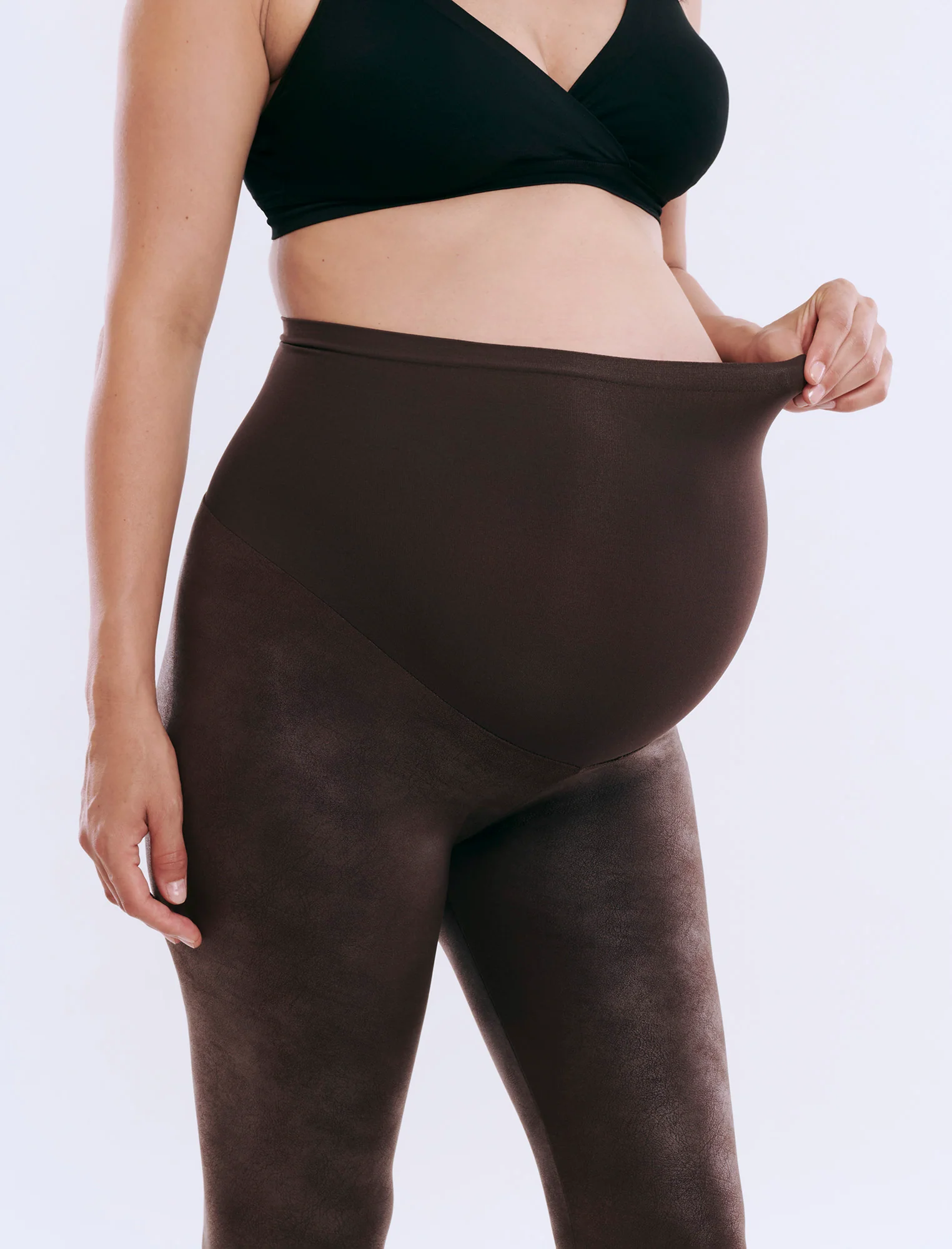 Secret Fit Belly® Coated Full Length Legging - Image 7