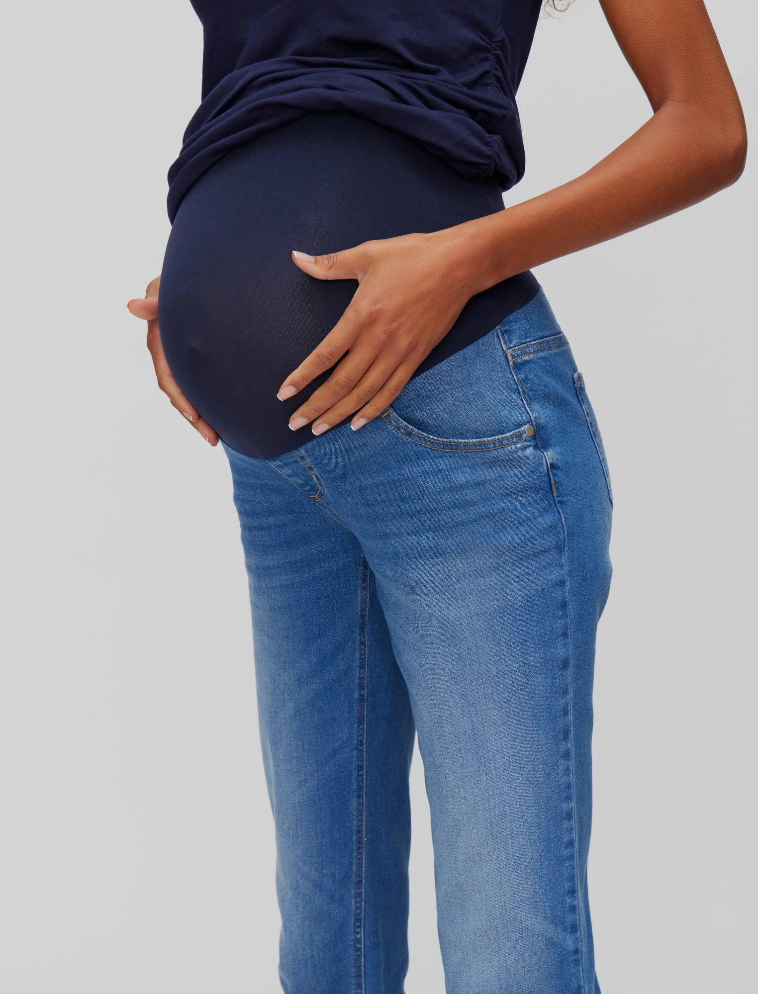 Secret Fit Belly® Straight Leg Maternity Jeans - Image 4