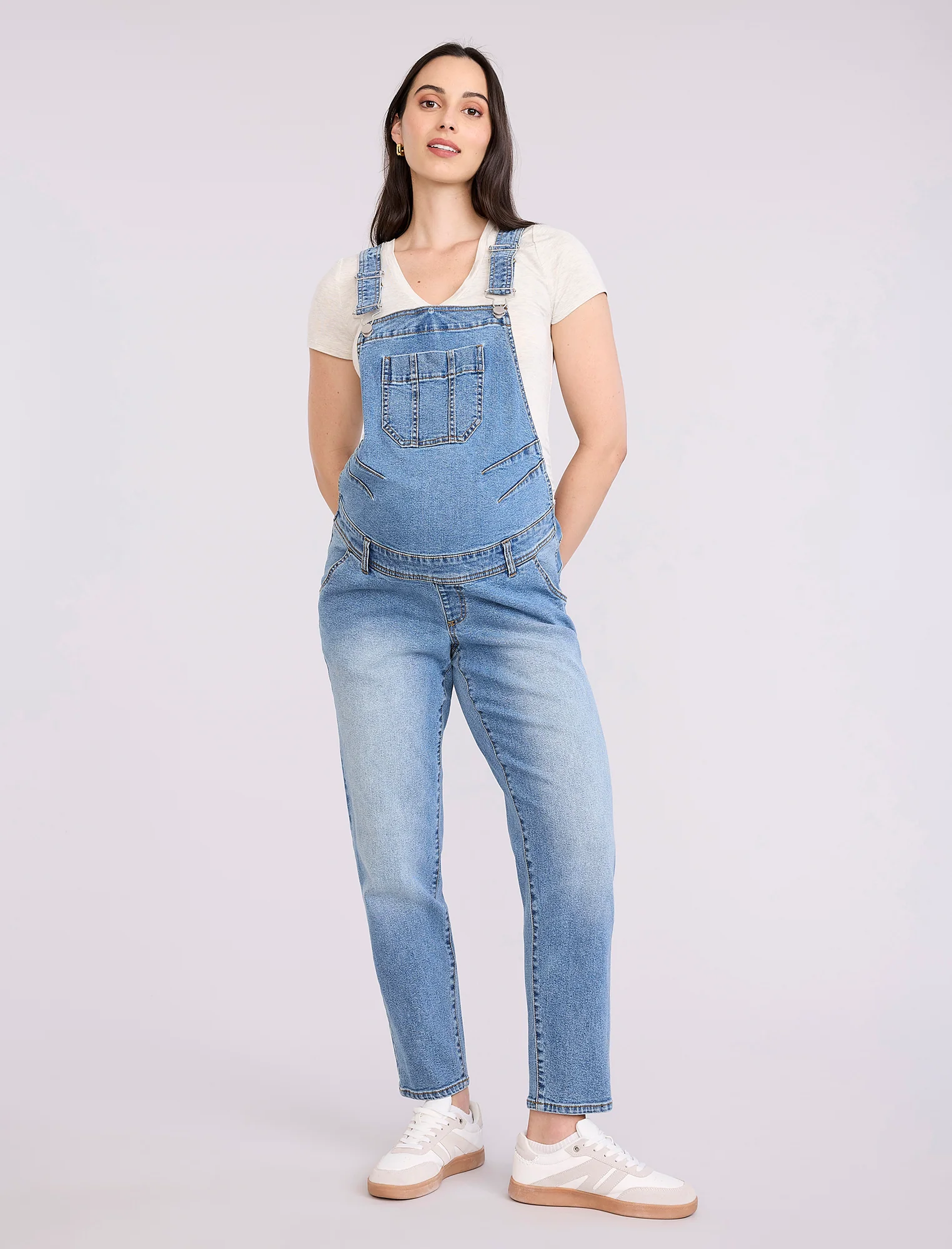 Slouchy Denim Overall