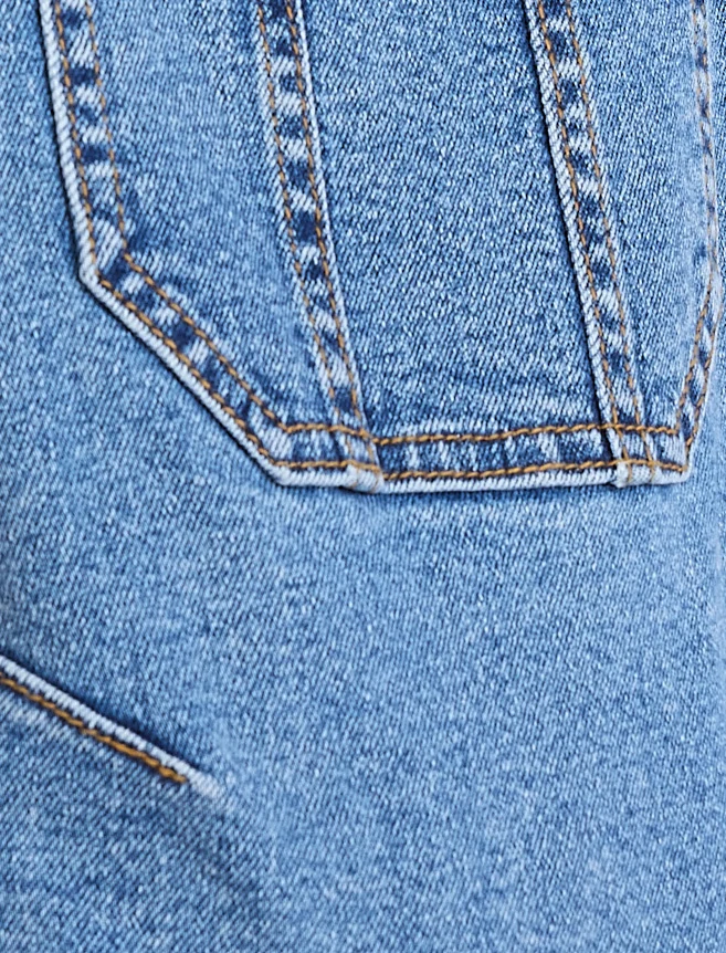 Slouchy Denim Overall - Image 5