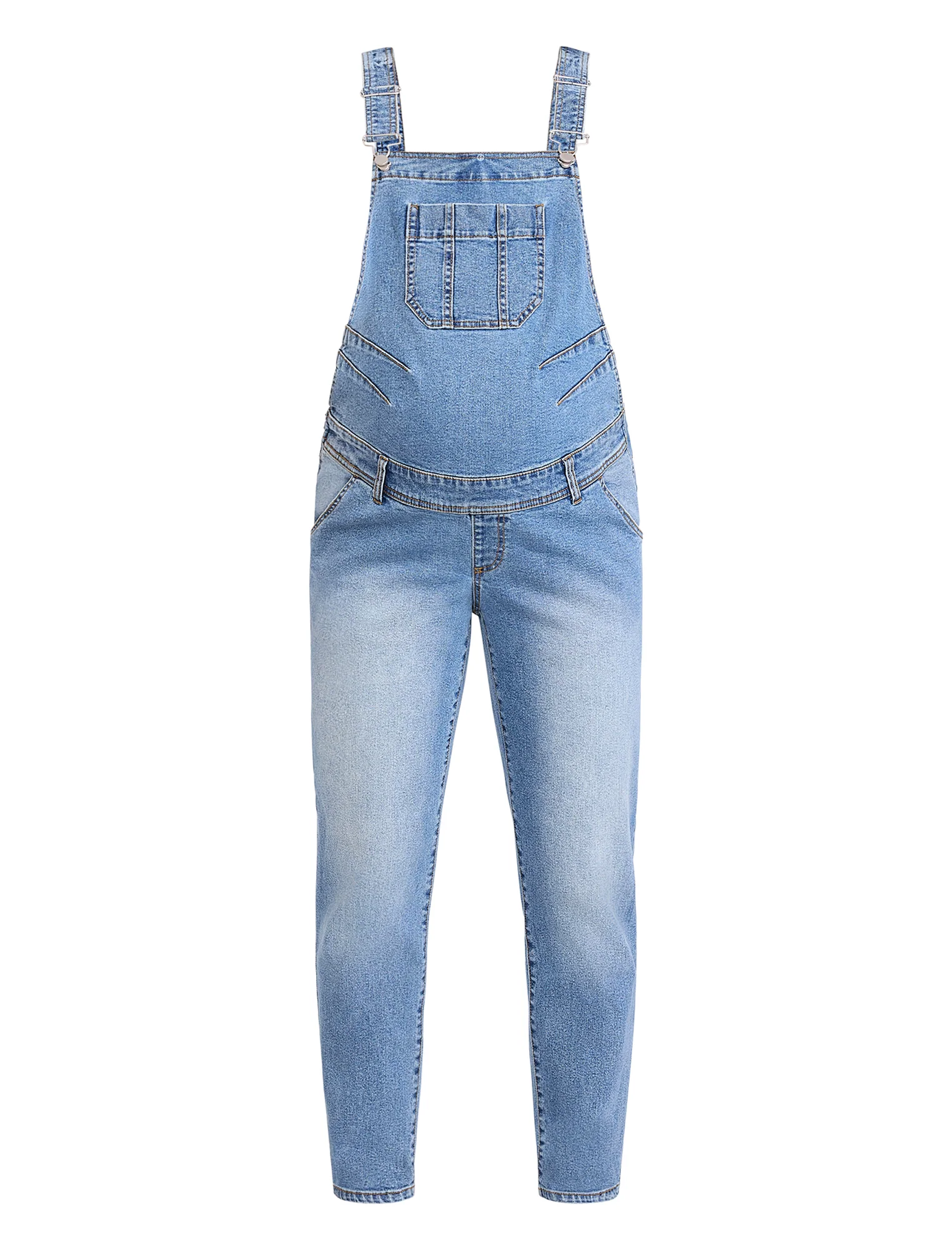 Slouchy Denim Overall - Image 6