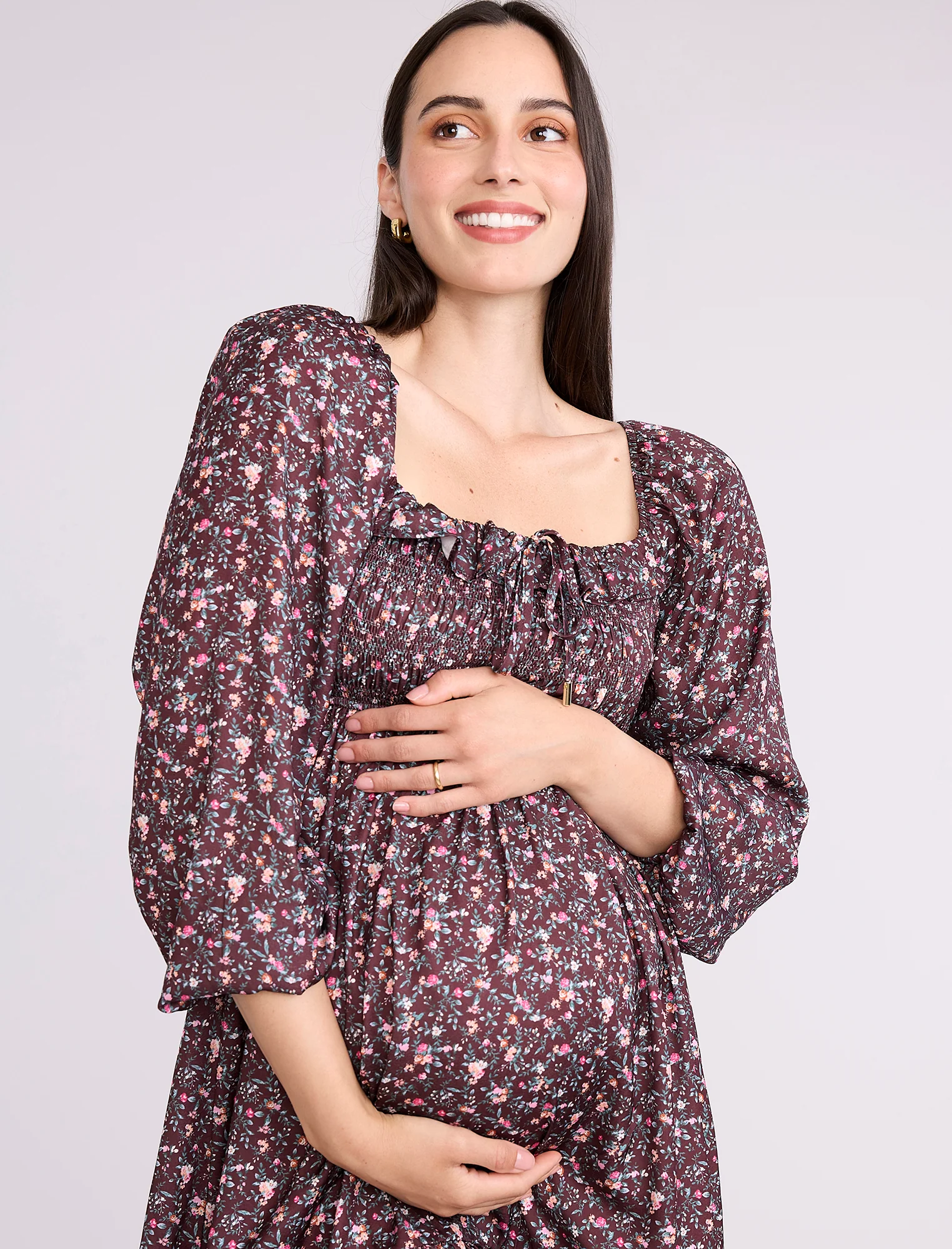 Smocked Baby Doll Mini Dress - Image 4