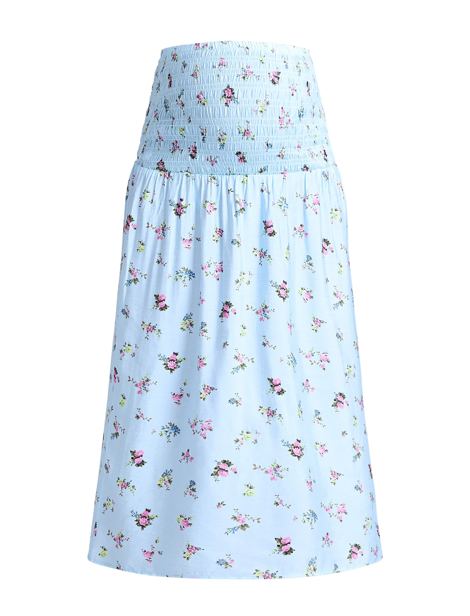 Smocked Crop Top Maxi Skirt Set - Image 7